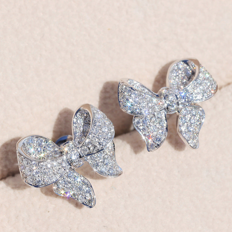 Bow Knot Stud Earrings