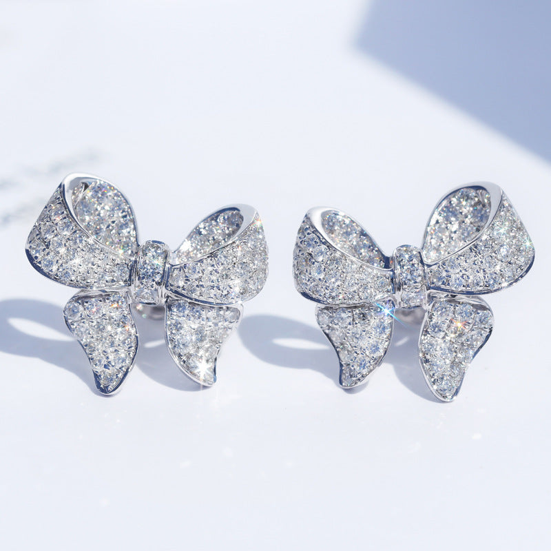 Bow Knot Stud Earrings