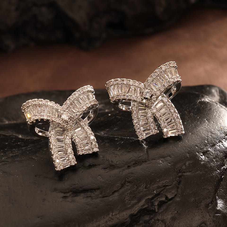 Bow Stud Earrings
