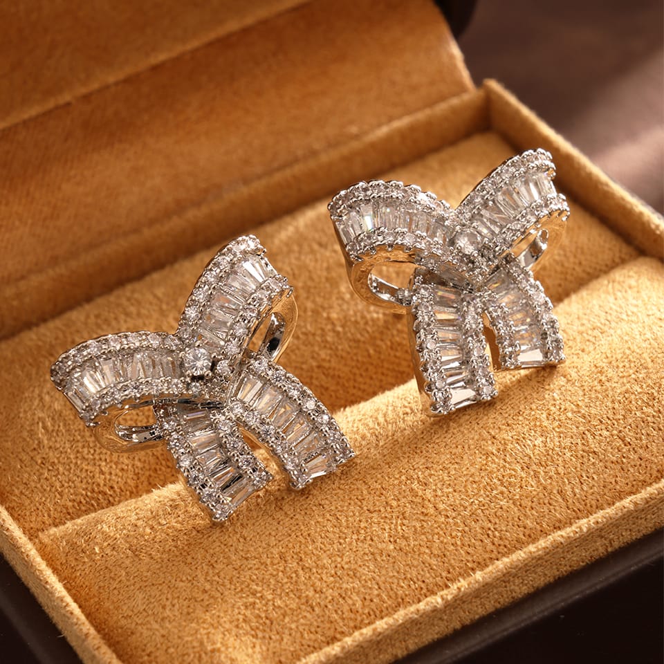 Bow Stud Earrings