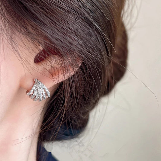Silver Fine Cut Earring