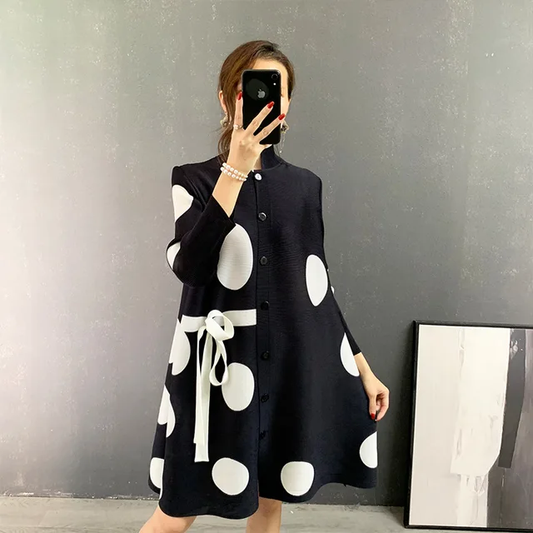 Polka Bow Top