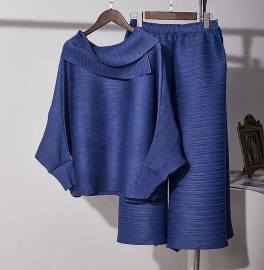 cowl neck set