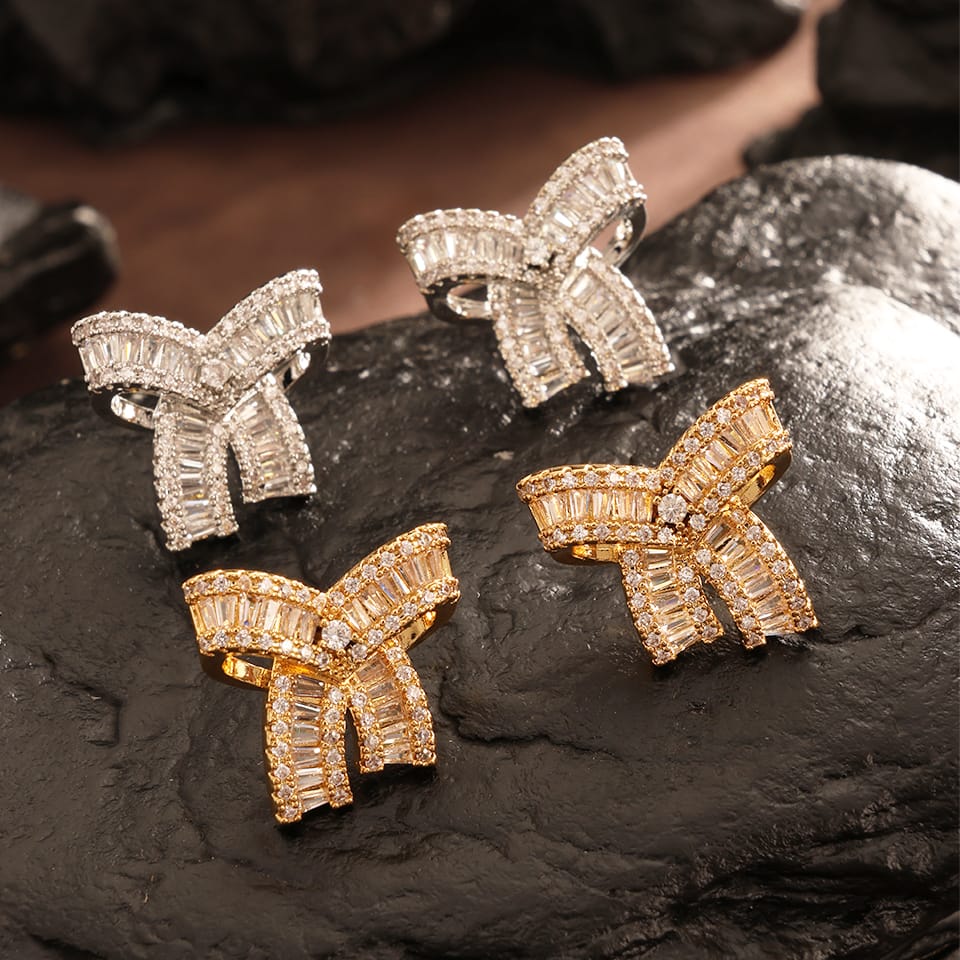 Bow Stud Earrings