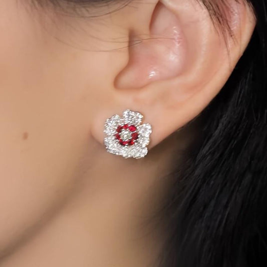 Flower Stud Earring