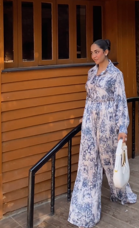 Pleated satin set - Image 4