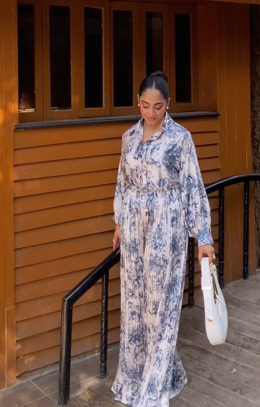 Pleated satin set - Image 3